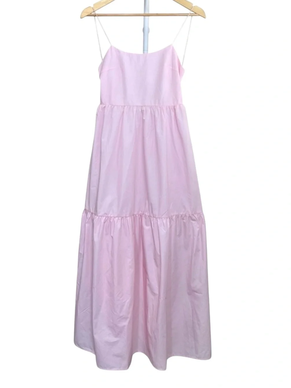 Commense Light Pink Spaghetti-Strap Maxi Dress - Picture 2 of 6